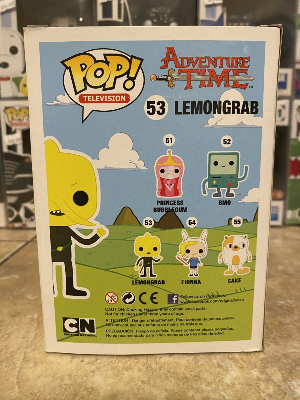 Funko Pop! Vinyl: Adventure Time - Lemongrab #53 w/Box Protector