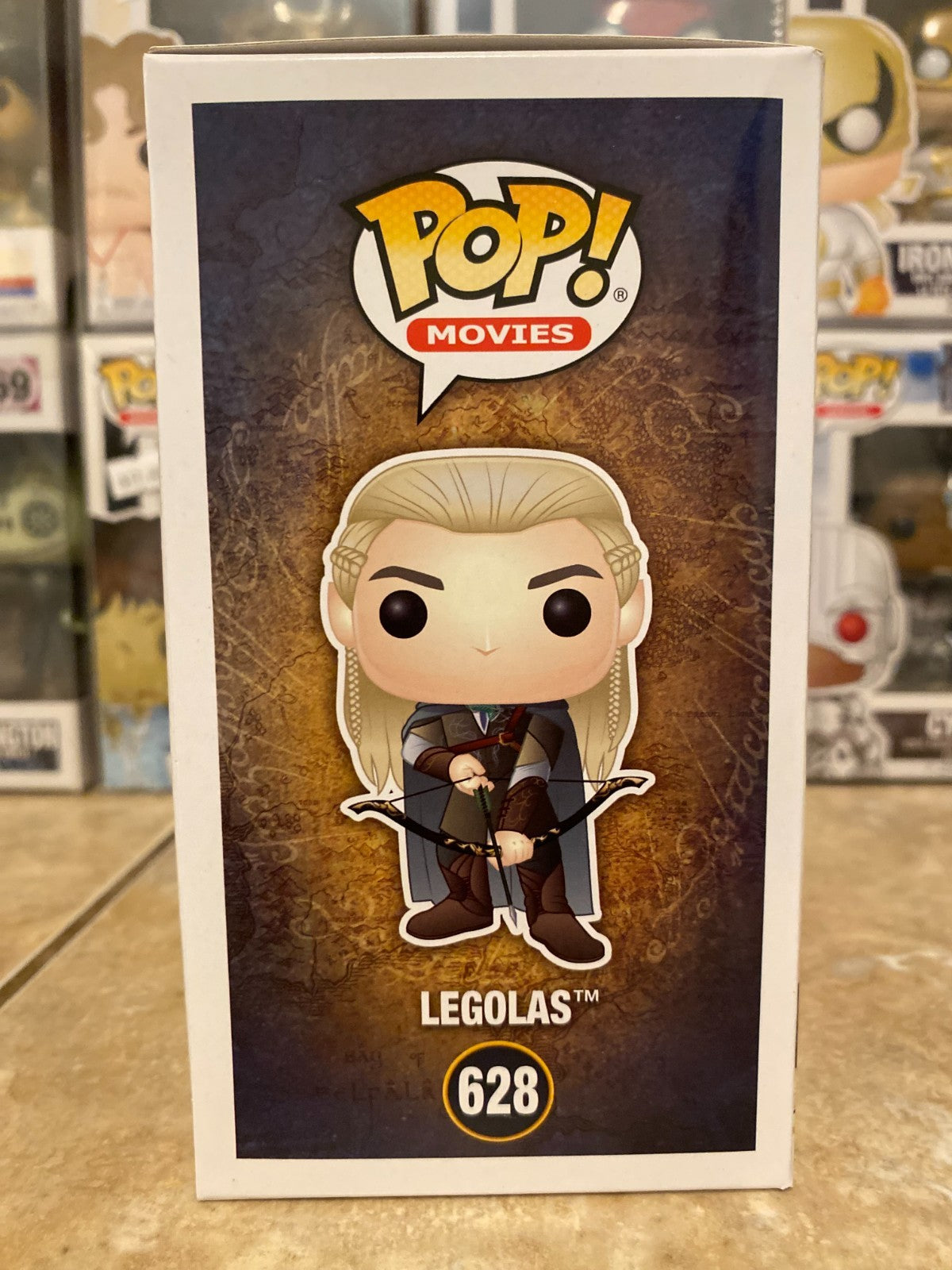 Funko Pop!  Movies: #628 LOTR Lord of The Rings LEGOLAS Vinyl Figure w Protector