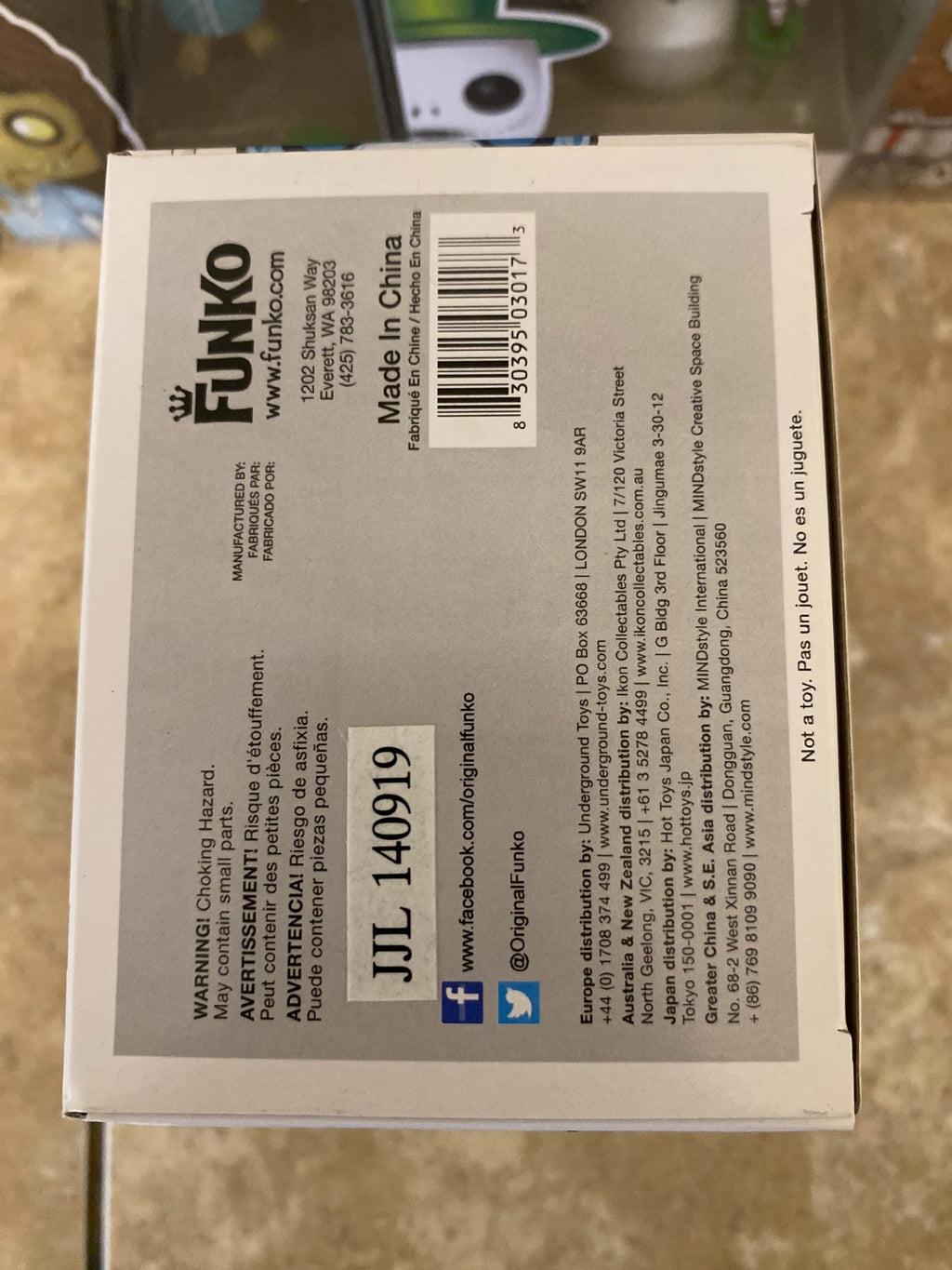 Funko Pop! Game of Thrones White Walker #06 w Protector