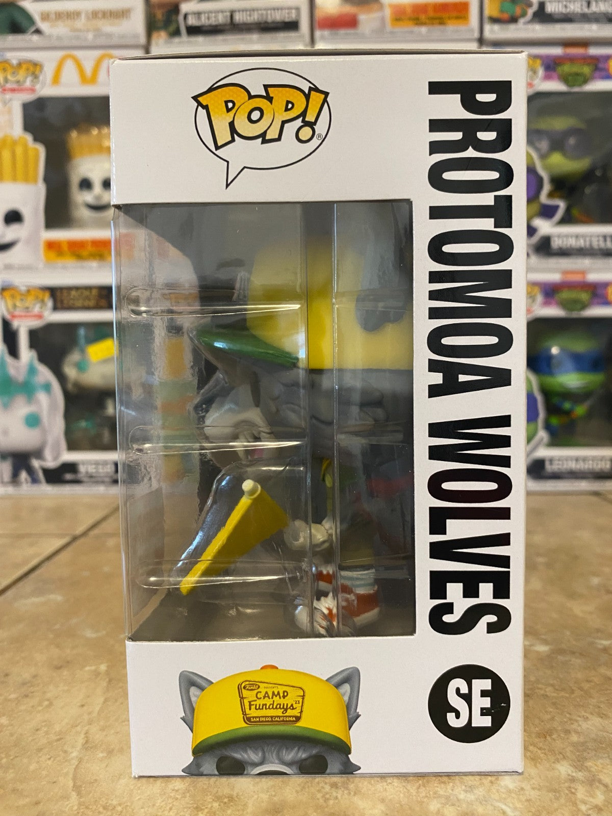 FUNKO POP! SE PROTOMOA WOLVES *LE 6500* CAMP FUNDAYS EXCLUSIVE W/ PROTECTOR