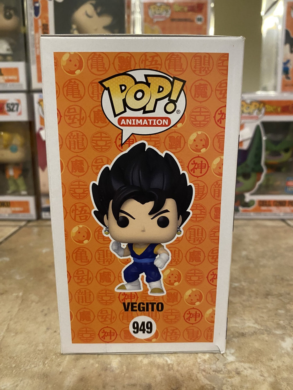 Funko Pop! Animation: Dragon Ball Z #949 Vegito Game Stop Exclusive w Protector