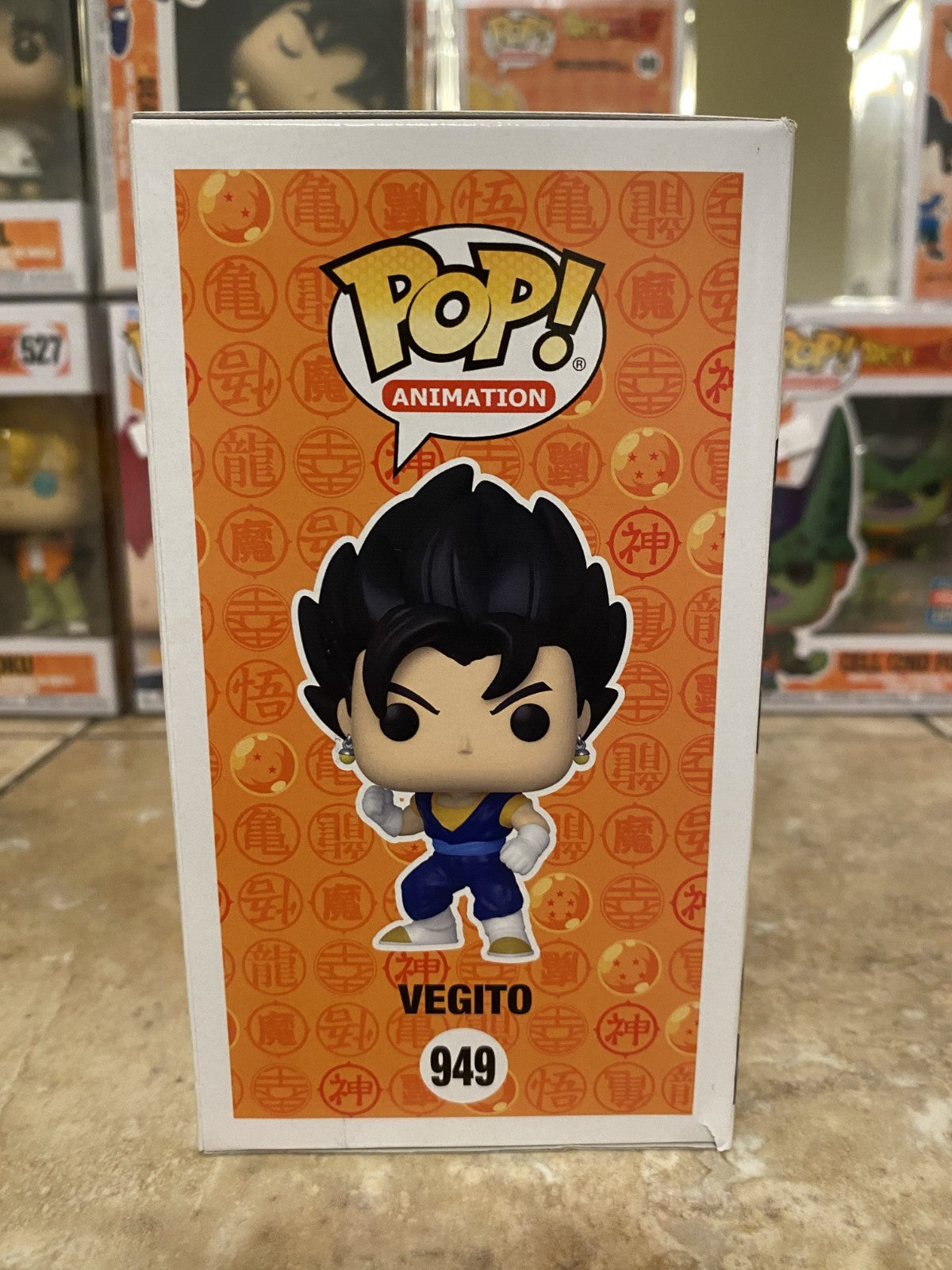 Funko Pop! Animation: Dragon Ball Z #949 Vegito Game Stop Exclusive w Protector