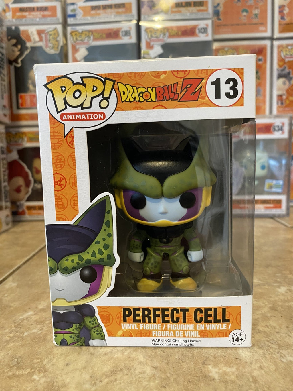 Funko Pop! Dragon Ball Z #13 Perfect Cell w Protector