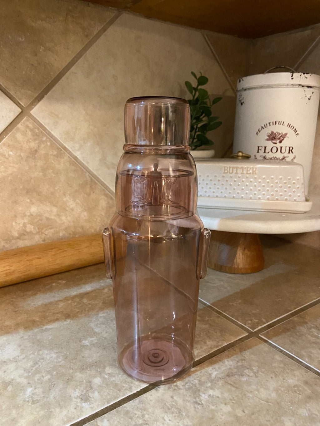 Nutcracker Novelty Carafe with Cup