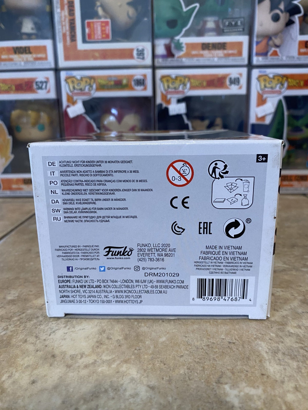 Funko Pop! Dragon Ball Super #817 Future Mai w Protector