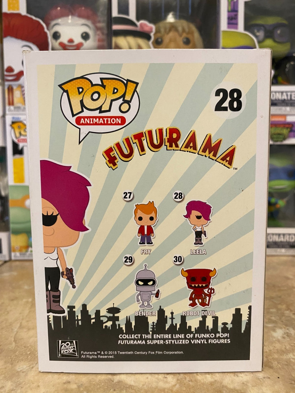 Funko Pop! Vinyl: Futurama - Turanga Leela #28 w Protector