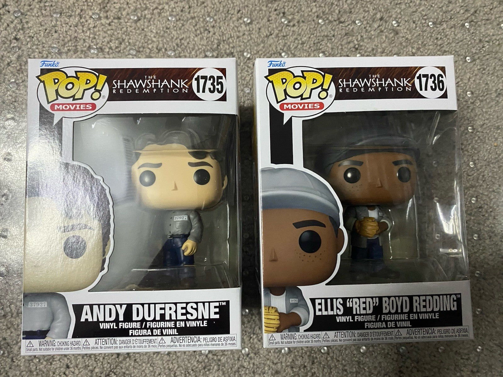 The Shawshank Redemption Funko Pop! Movies Complete Set (2)