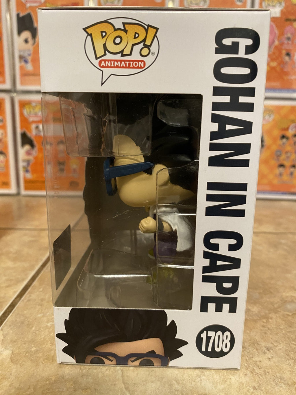 Funko Pop! Dragon Ball Super Hero #1708 Gohan in Cape Exclusive w Protector
