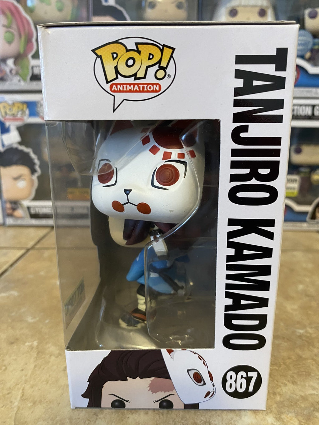 Funko Pop! Demon Slayer Tanjiro Kamado #867 Hot Topic Exclusive w/Box Protector