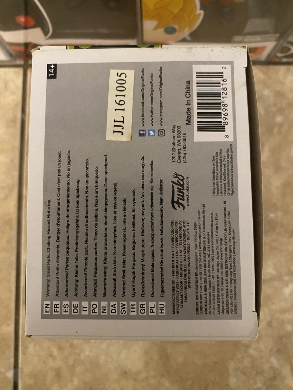 Funko Pop! Super Heroes #162 Pop! Heroes Professor Radium Batman (GITD)