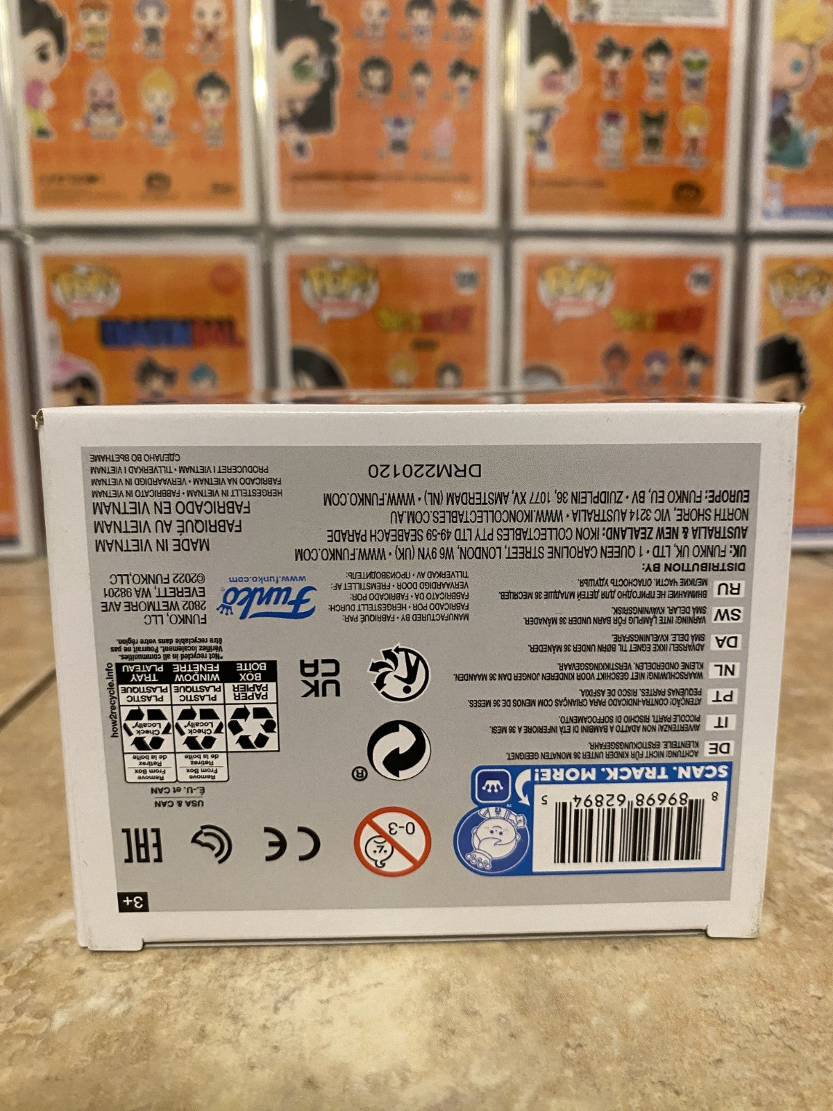 Funko Pop! Dragon Ball Super #1110 Beerus Hot Topic Exclusive Protector