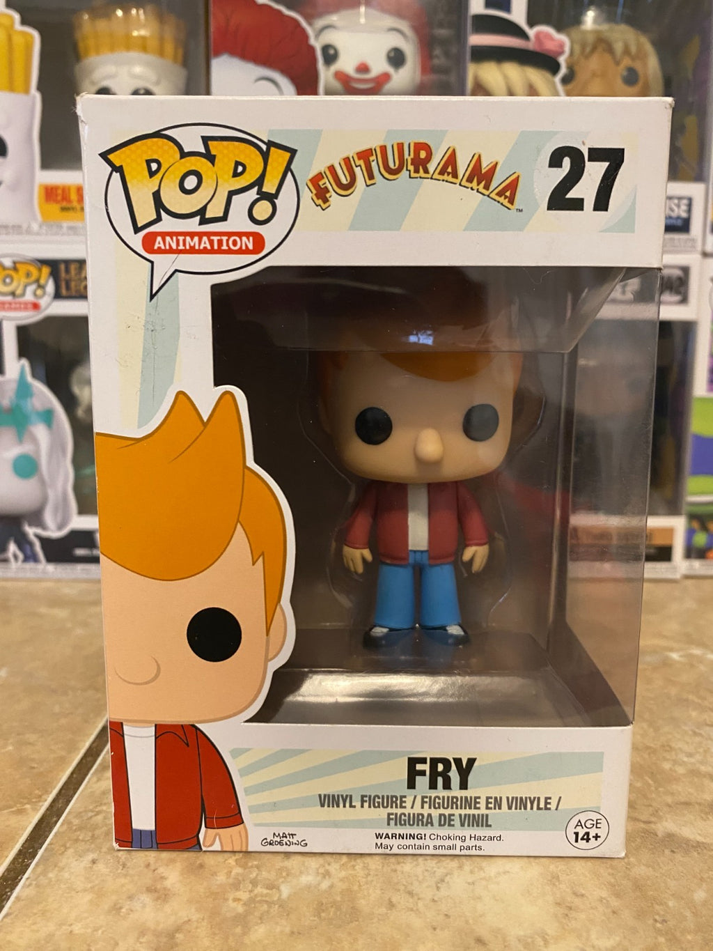 Funko Pop! Futurama Original Series Fry #27 With Protector