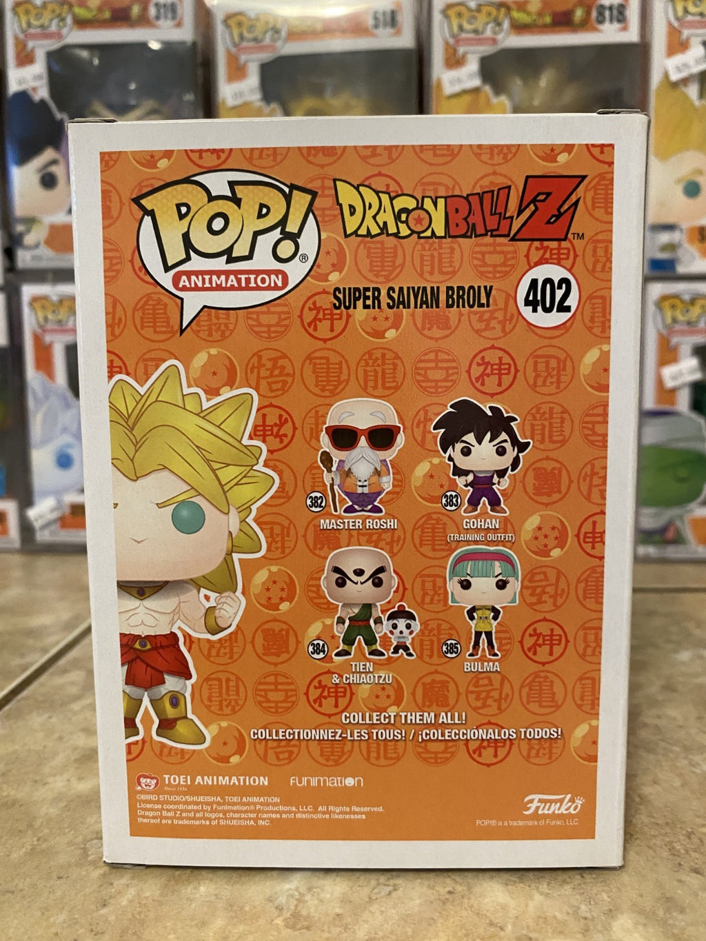 Funko Pop! Dragon Ball Z #402 Super Saiyan Broly 2018 SC Exclusive w Protector