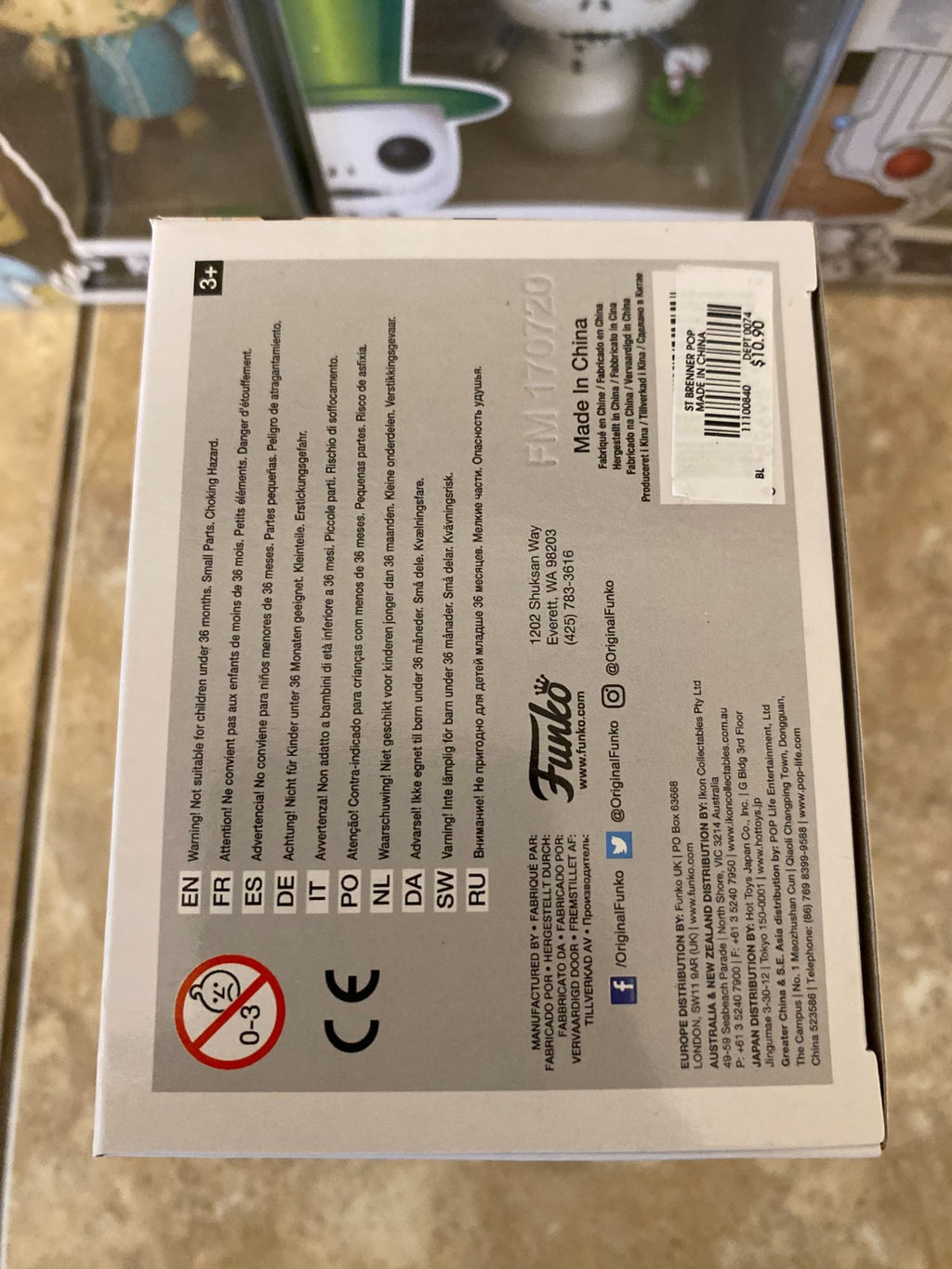 Funko Pop! Vinyl: Stranger Things - Martin Brenner #515 w Protector