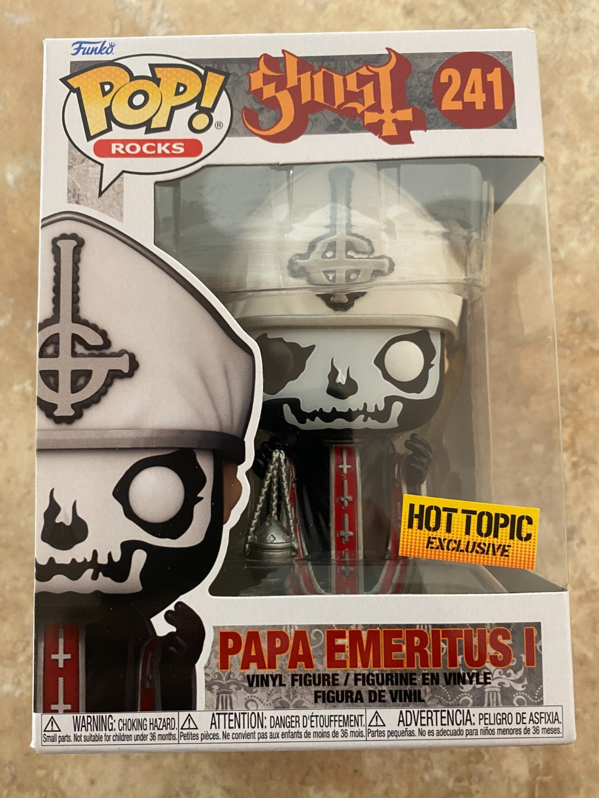 Funko Pop! Vinyl: Papa Emeritus - Hot Topic (HT) (Exclusive) #241