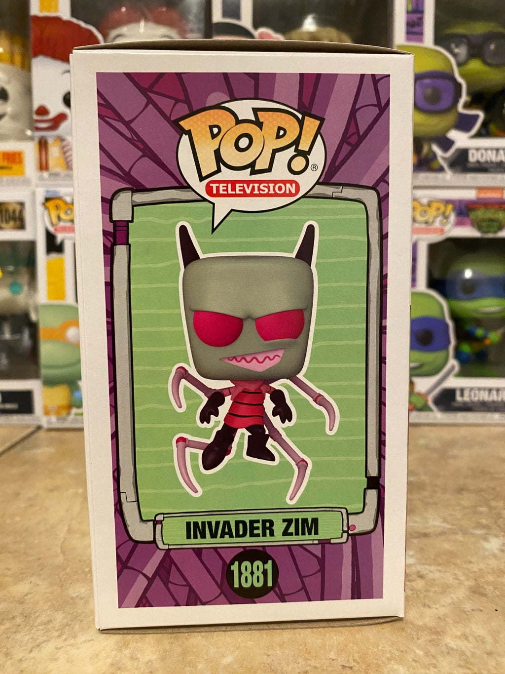 Funko POP! Invader Zim #1881 - 2025 WonderCon Shared w Protector