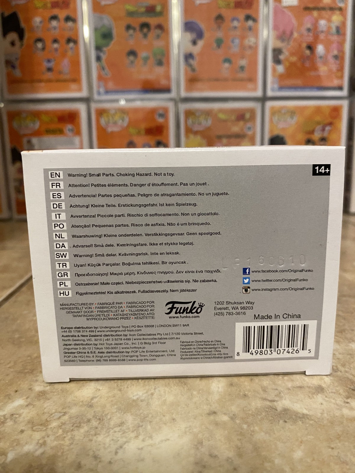 Funko Pop! Animation: Dragon Ball #108 Bulma w Protector