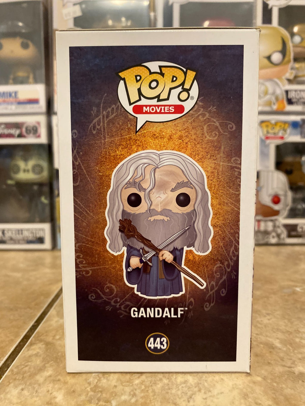 Funko Pop! Vinyl: The Lord of the Rings - Gandalf #443 w Protector