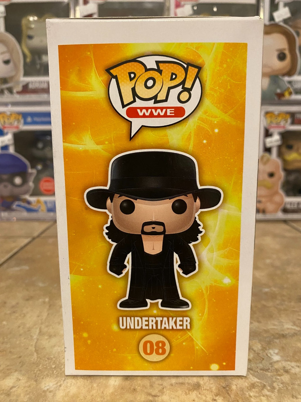 Funko Pop! Vinyl: WWE - Undertaker #08 With Pop Protector