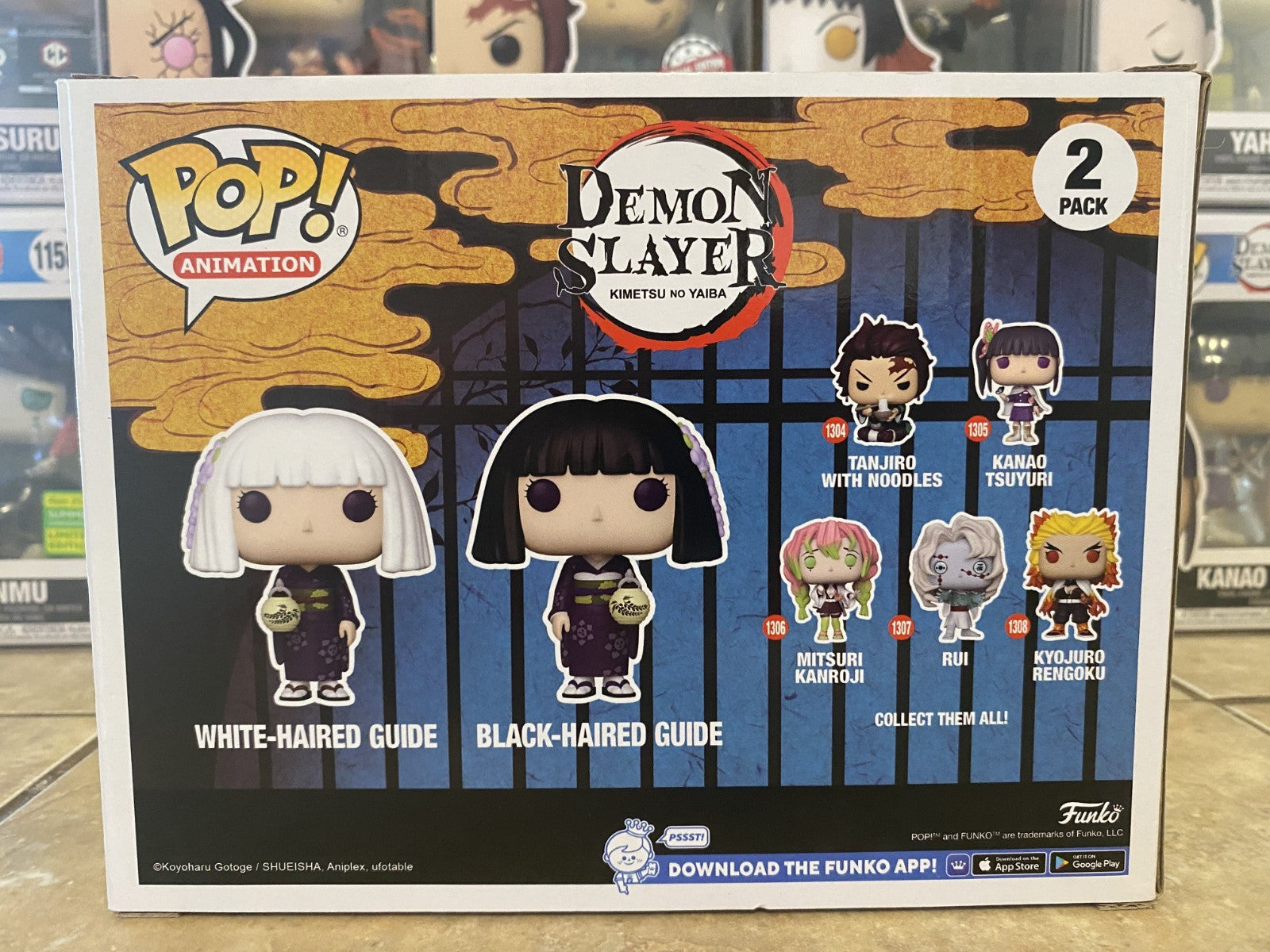 Funko Pop! Demon Slayer: Final Selection Guides 2 pk GITD Funko Exclusive