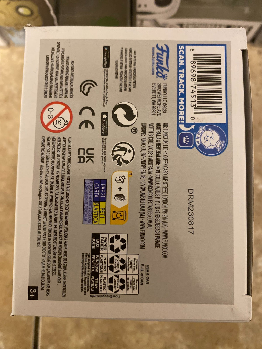 Funko Pop! Stranger Things - Vecna (Glow) - Hot Topic (Exclusive) w Protector