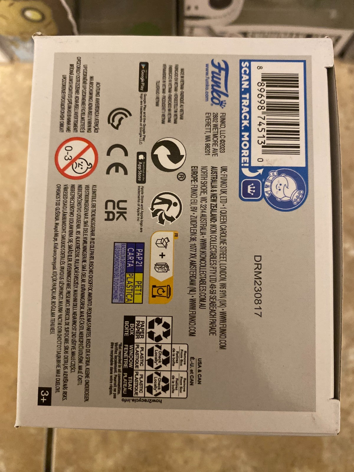 Funko Pop! Stranger Things - Vecna (Glow) - Hot Topic (Exclusive) w Protector