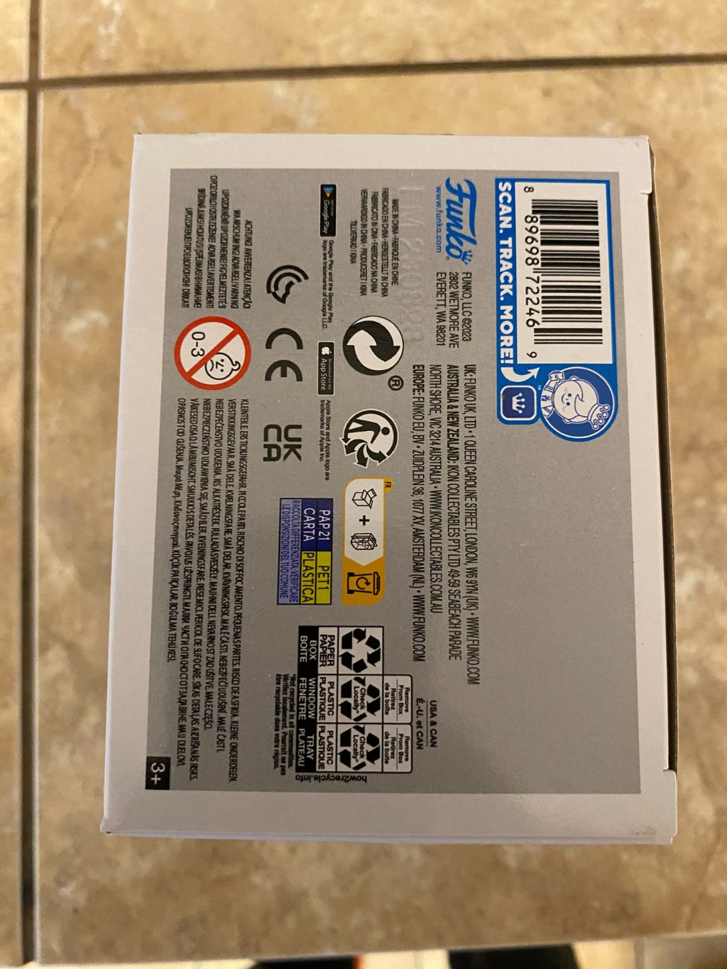 Funko Pop! Vinyl: Sports Legends - Jackie Robinson (Batting) #42 w Protector