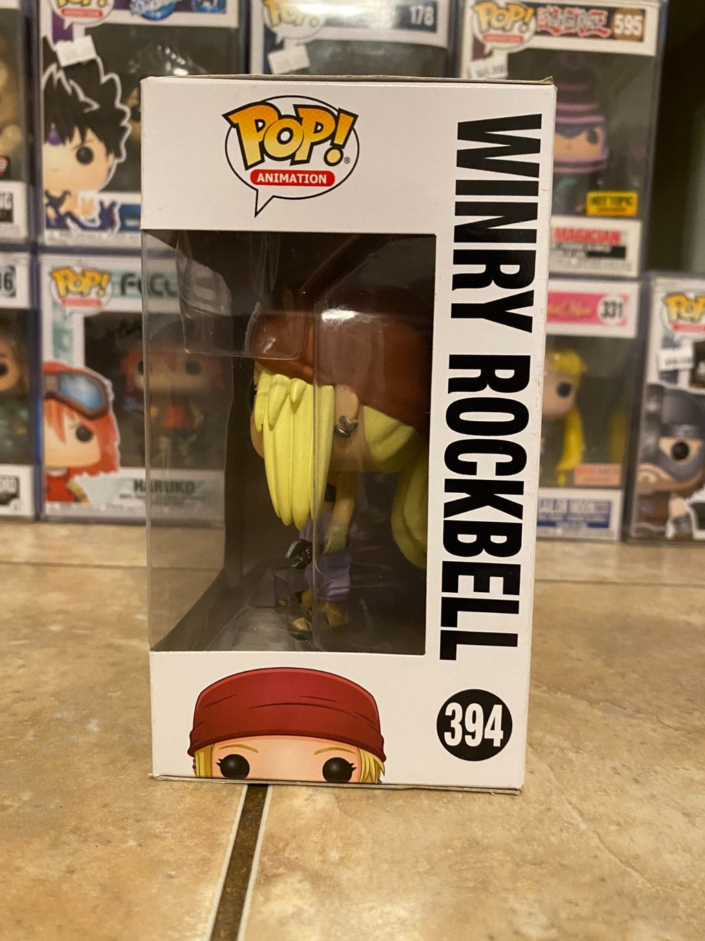 Funko Pop! Vinyl: Fullmetal Alchemist - Winry Rockbell #394 w Soft Protector