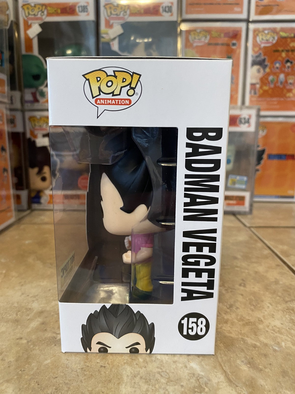 Funko Pop! Dragon Ball Z #158 Badman Vegeta Hot Topic Exclusive w Protector