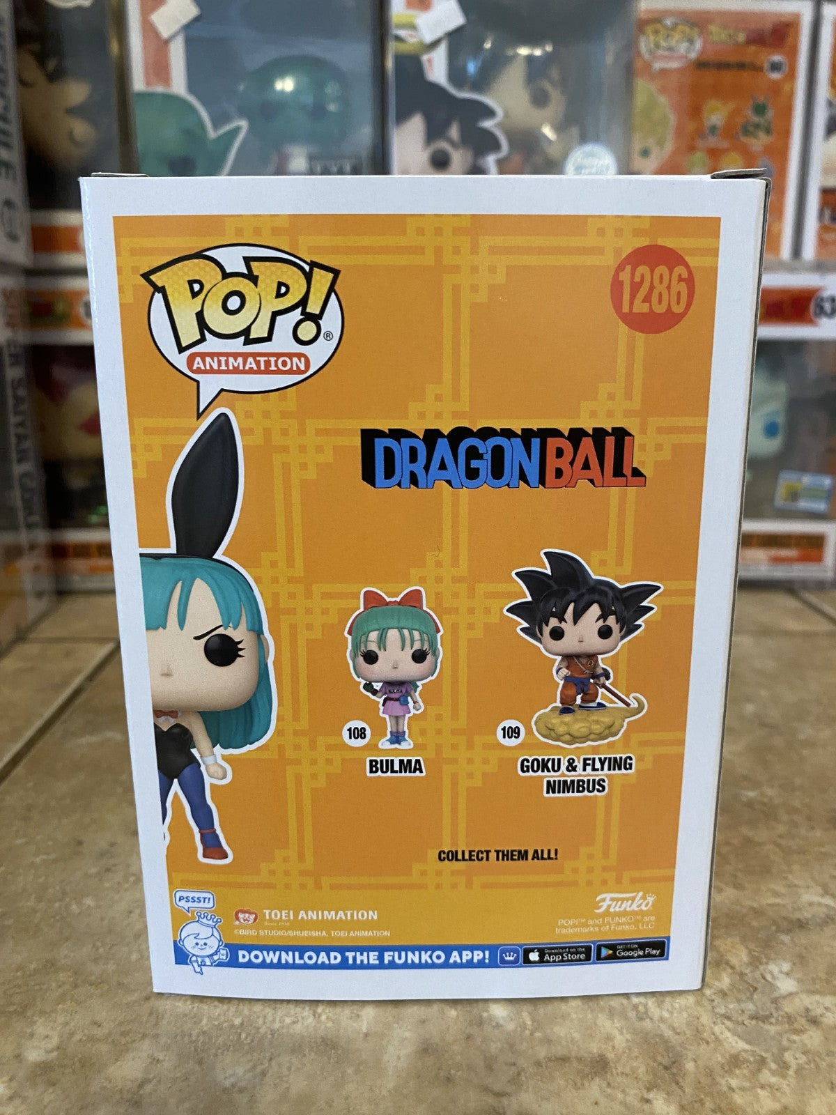 Funko Pop! Dragon Ball #1286 Bulma FYE Exclusive w Protector
