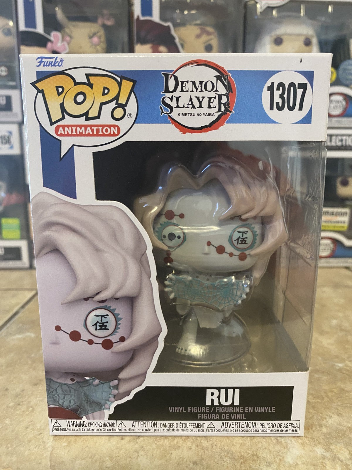 Funko Pop! Demon Slayer #1307 Rui w/Box Protector