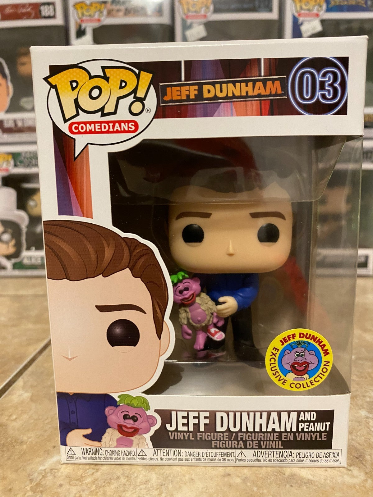 Funko Pop! Vinyl: Jeff Dunham and Peanut - I Keel You Inc. (Iky) (Exclusive) #3