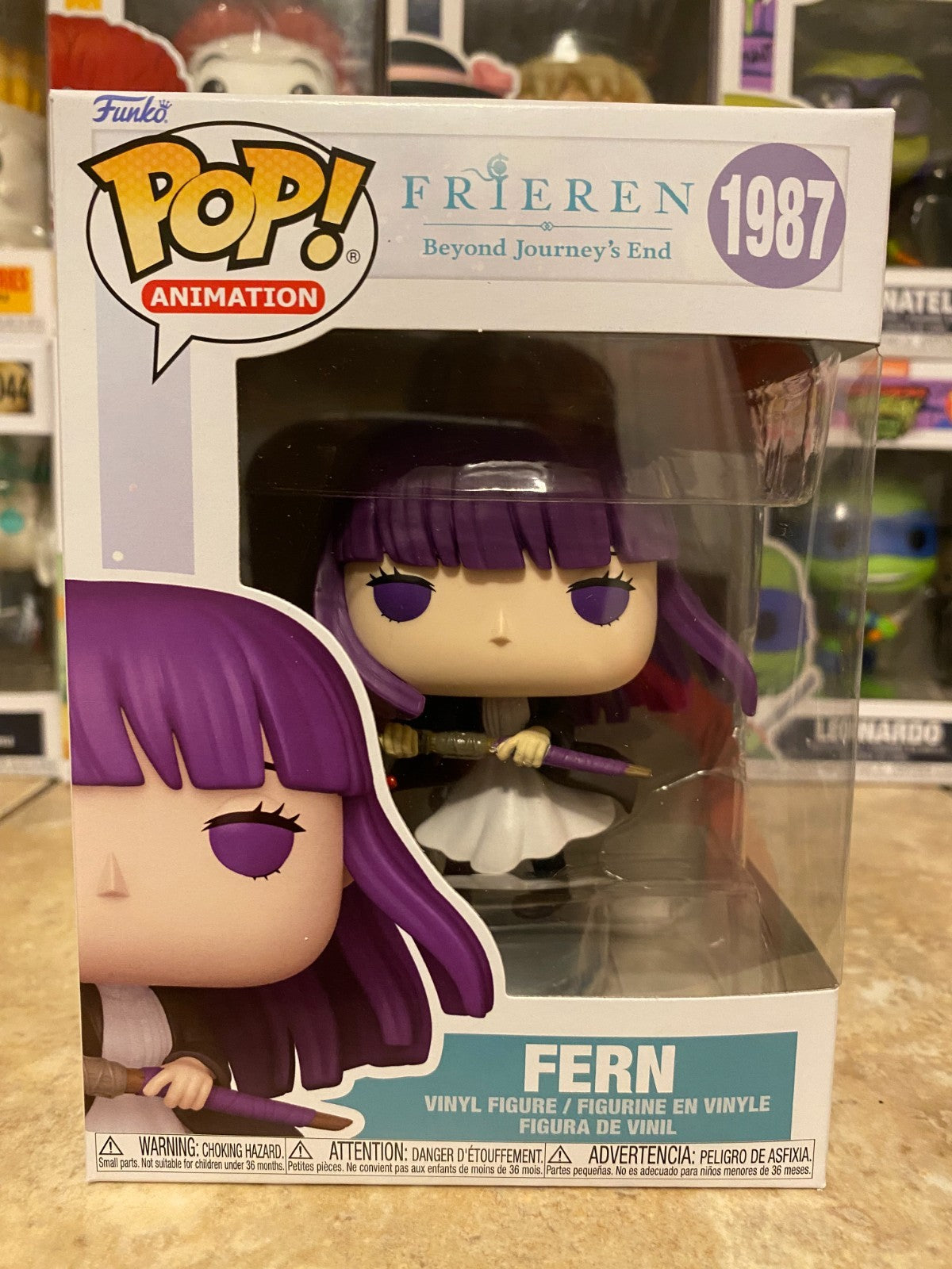 Frieren: Beyond Journey’s End Fern Funko Pop! Vinyl Figure #1987 w Protector