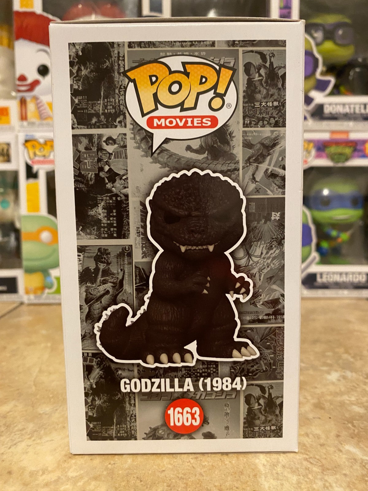 Funko Pop! Vinyl: Godzilla - Godzilla (1984) #1663 w Protector