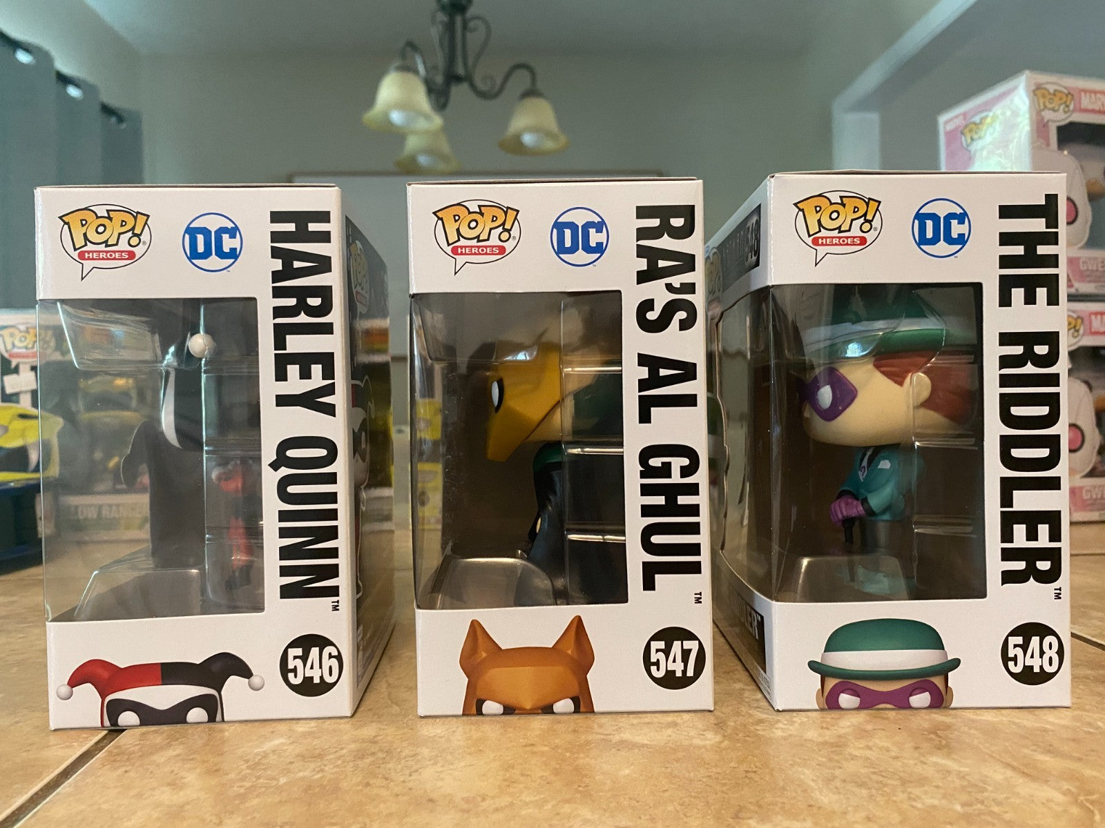 Funko Pop! Batman Animated Series #546 thru #548