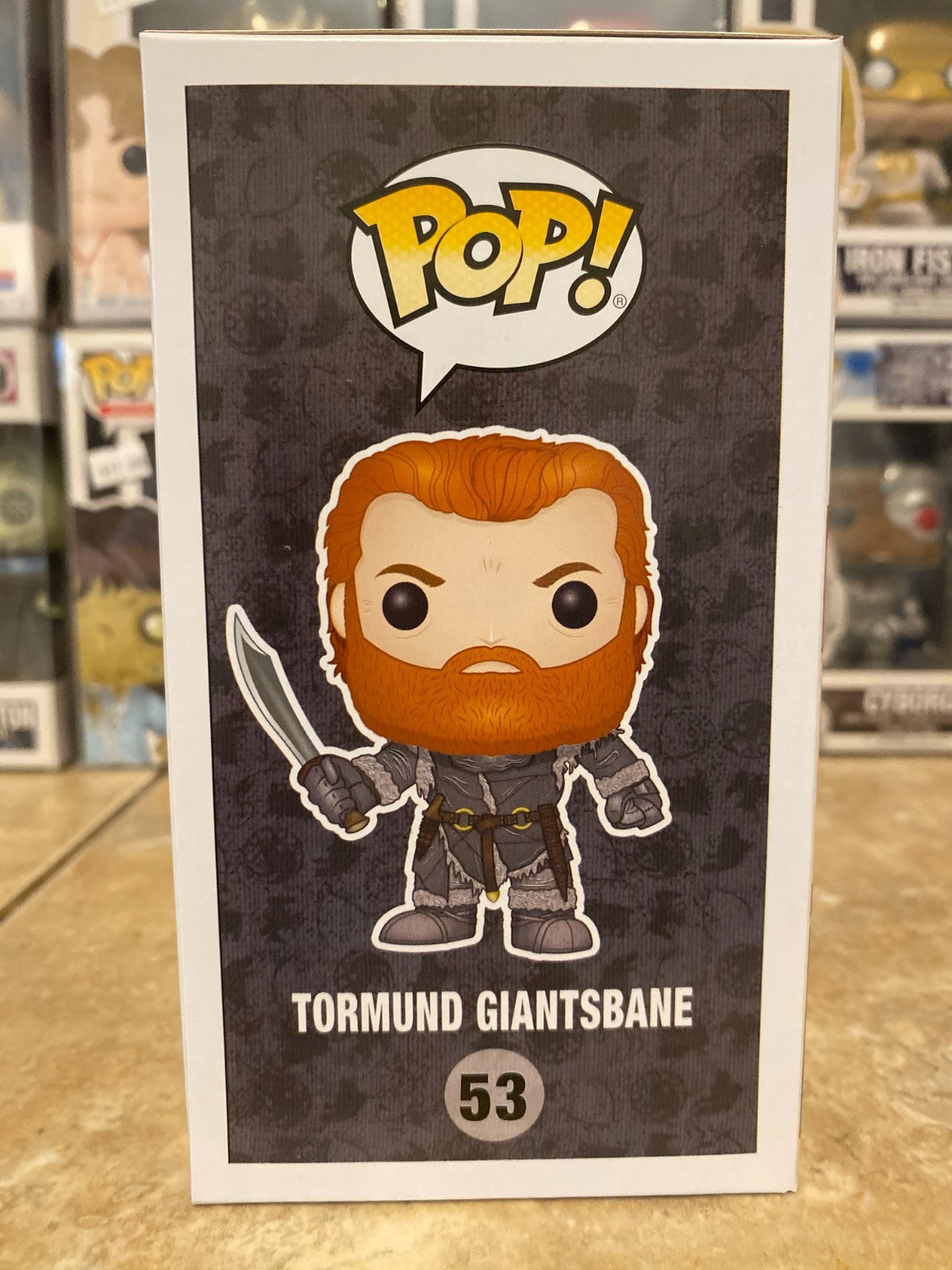 Funko Pop! Vinyl Game of Thrones - Tormund Giantsbane (Snow Covered) w Protector