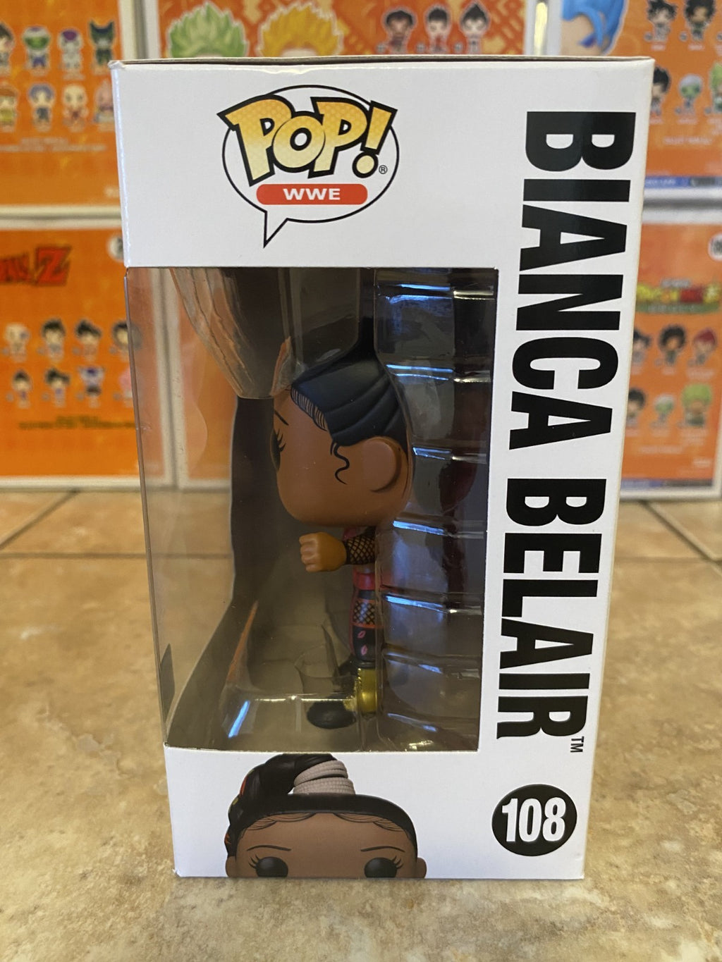 Funko Pop! Bianca Belair 108 w/Box Protector