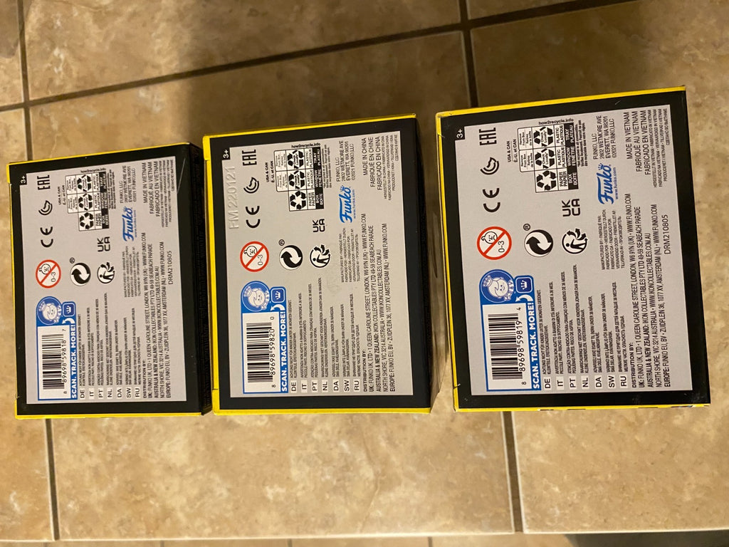 Funko Pop Netflix: Stranger Things - Black Light Set Target Exclusive Bundle