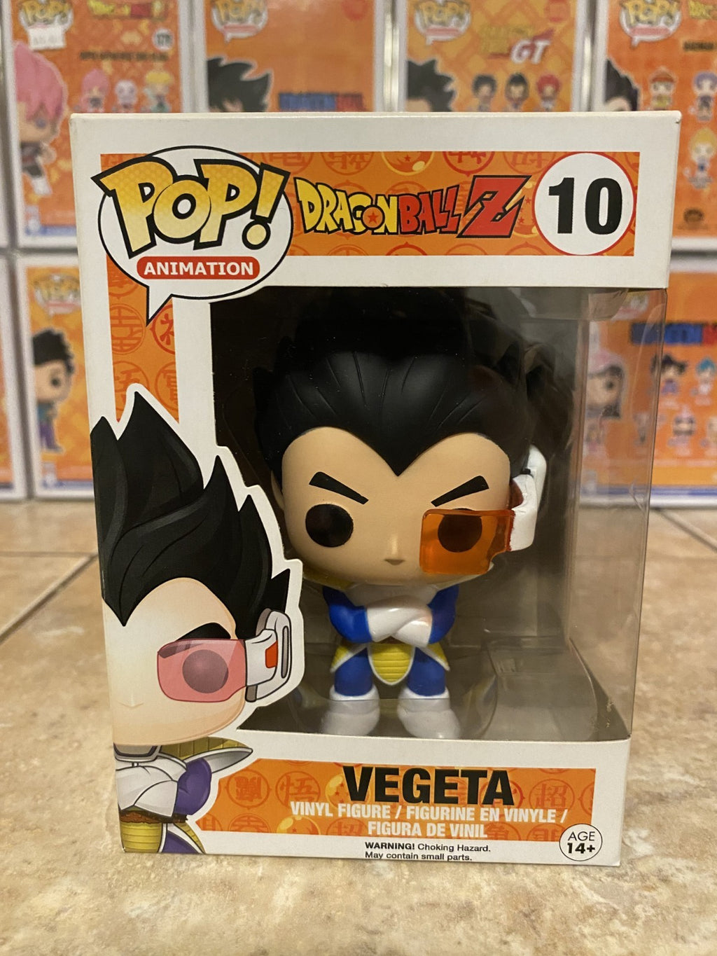 Funko Pop! Animation: Dragon Ball Z #10 Vegeta w Protector