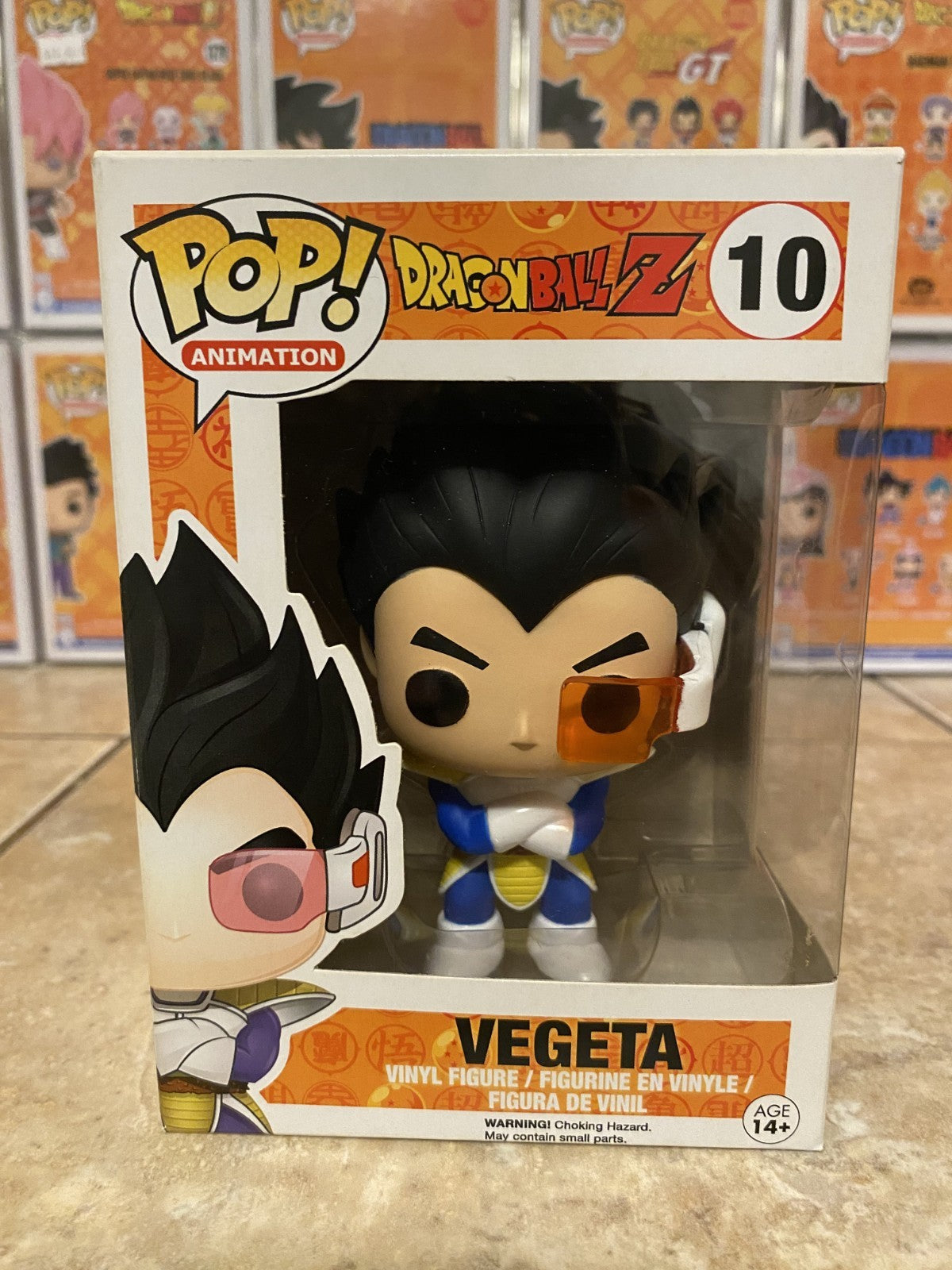 Funko Pop! Animation: Dragon Ball Z #10 Vegeta w Protector
