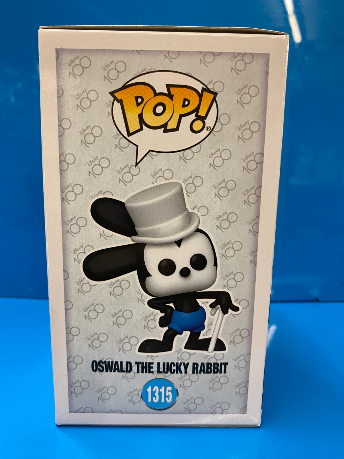 Vaulted Funko Pop Vinyl: Disney's - Oswald the Lucky Rabbit #1315 Chase w Hat