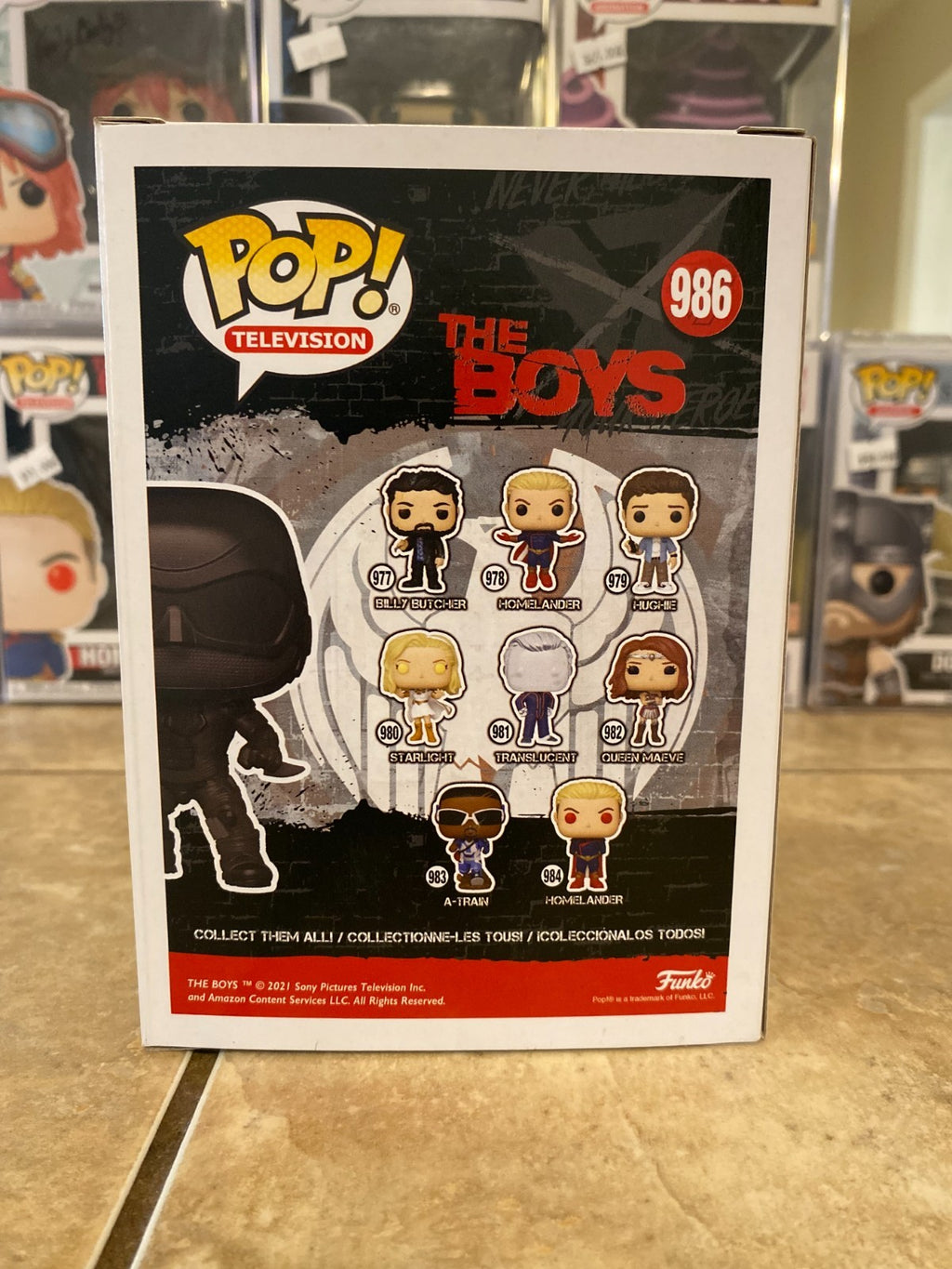 Funko Pop! Vinyl: Black Noir - Amazon San Diego Comic Con 2021 (Exclusive) #986