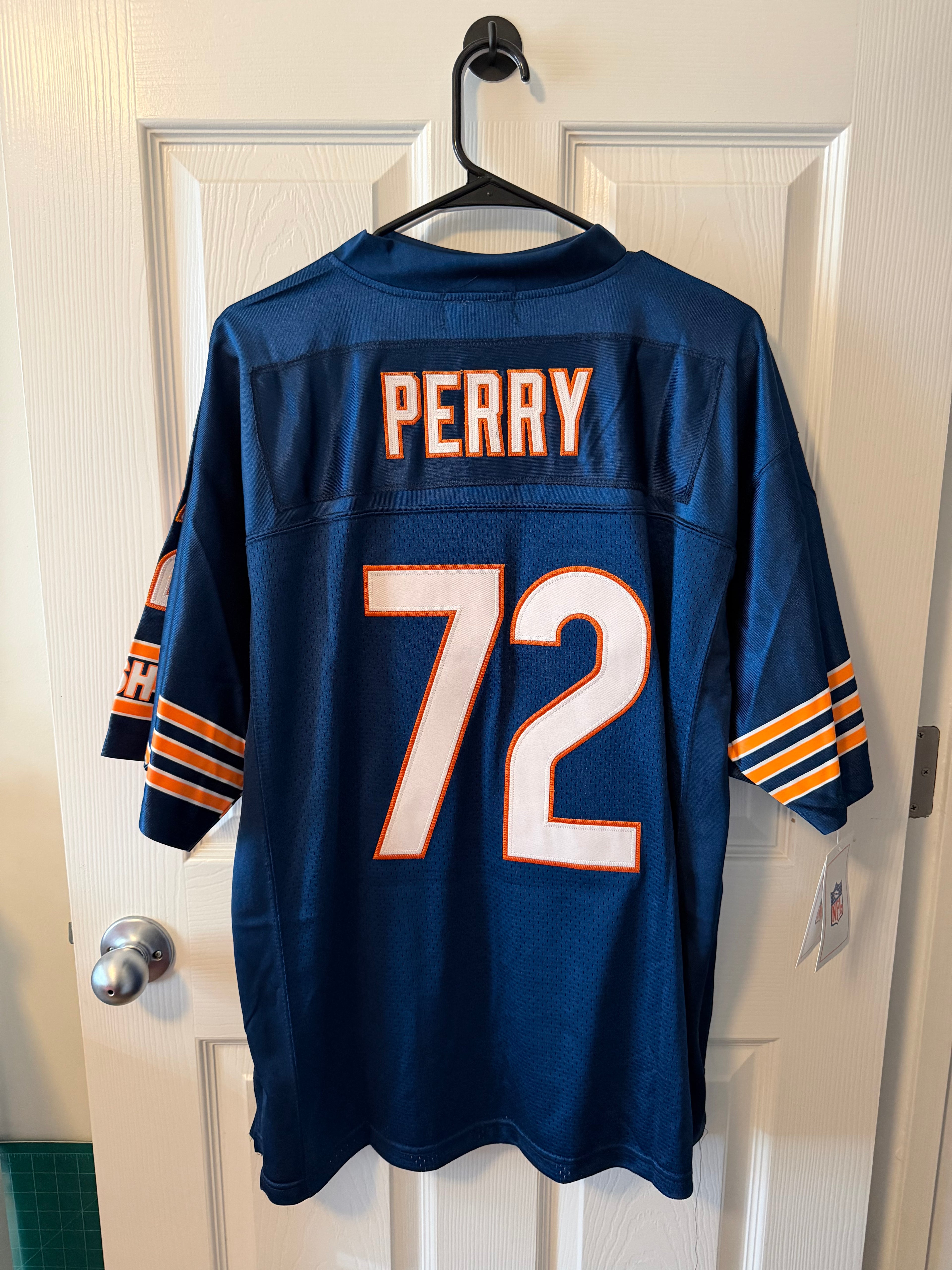 Vintage Chicago Bears #72 William Perry (Stitched/Adult) Jersey