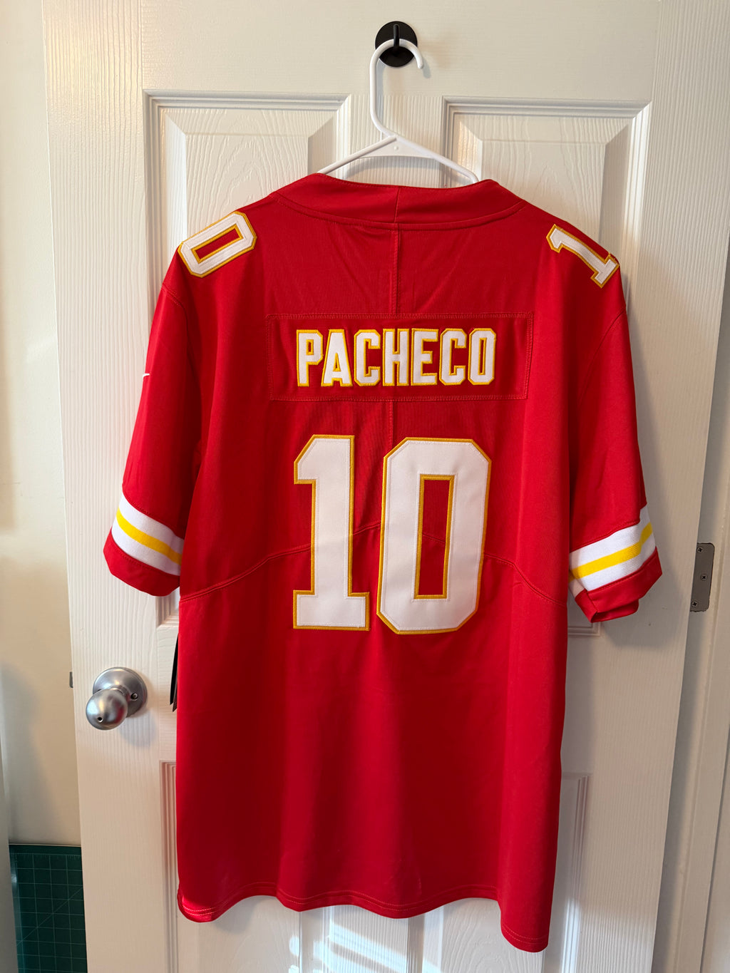 Kansas City Chiefs #10 Pacheco (Stitched/XL Adult) Jersey