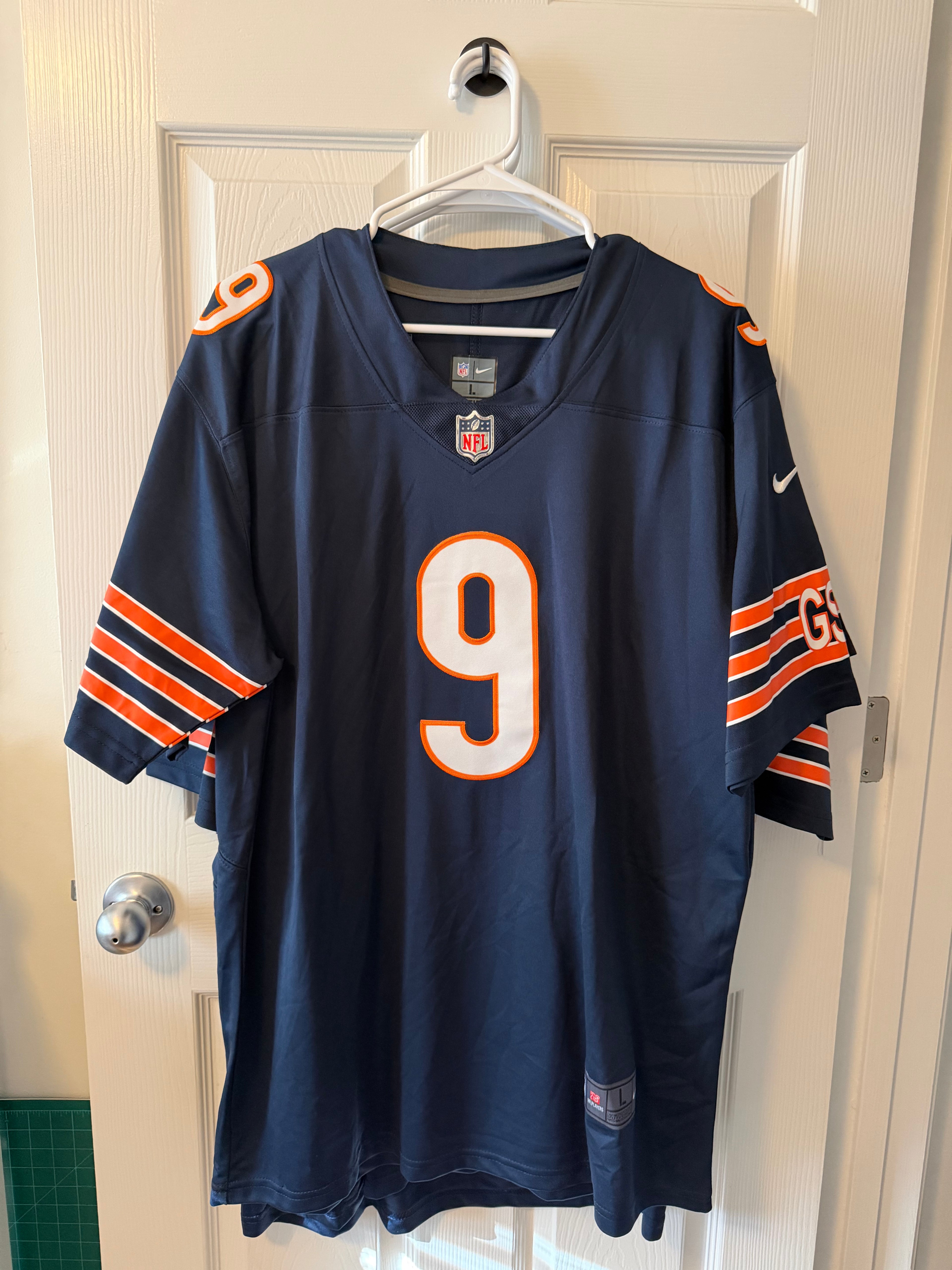 Vintage Chicago Bears #9 Jim Mahon (Stitched/Adult) Jersey