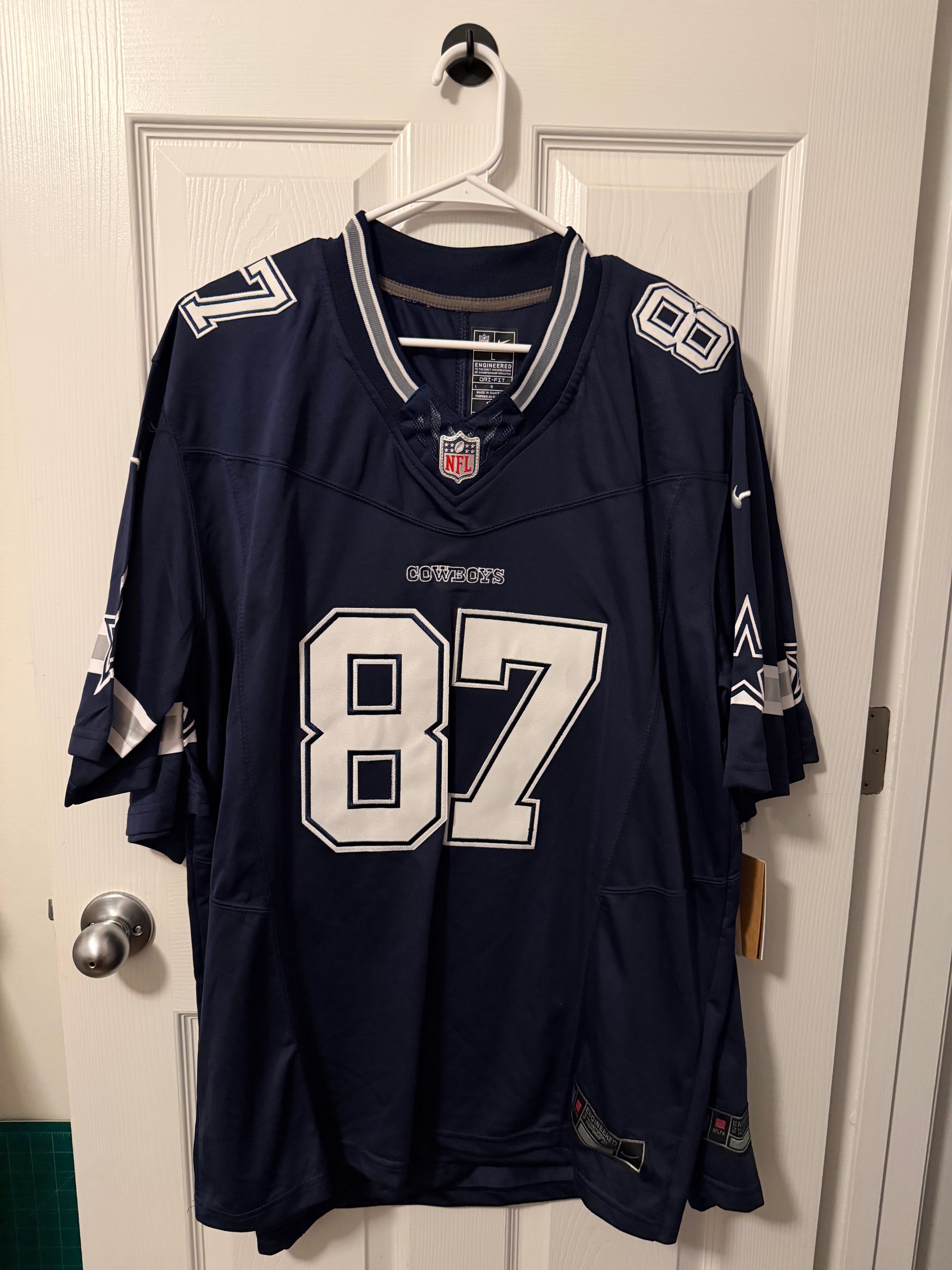 Dallas Cowboys #87 Jake Ferguson (Stitched/Adult) Jersey