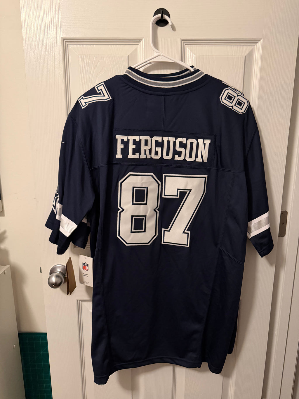 Dallas Cowboys #87 Jake Ferguson (Stitched/Adult) Jersey
