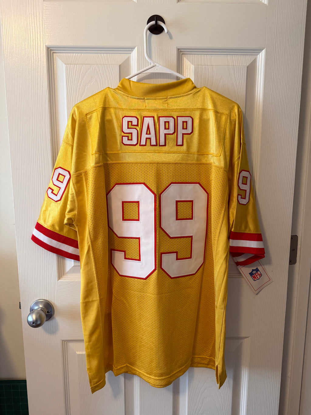 Vintage Tampa Bay Buccaneers #99 Warren Sapp (Stitched/Adult) Jersey