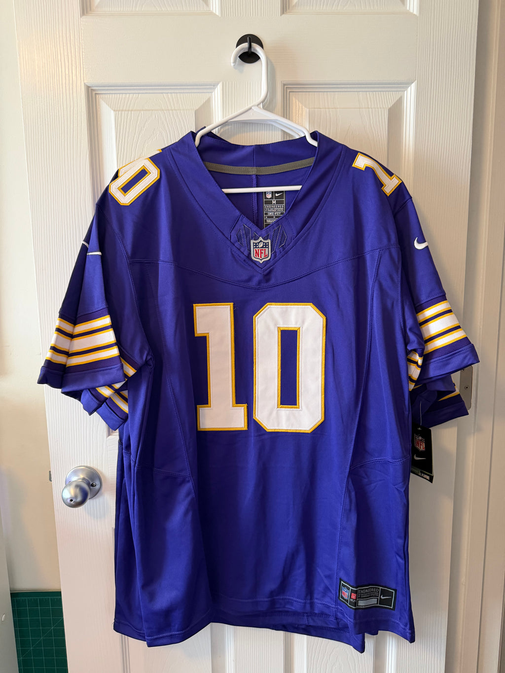 Vintage Minnesota Vikings #10 Fran Tarkenton (Stitched/Adult) Jersey