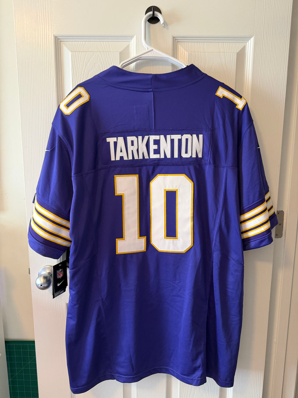 Vintage Minnesota Vikings #10 Fran Tarkenton (Stitched/Adult) Jersey